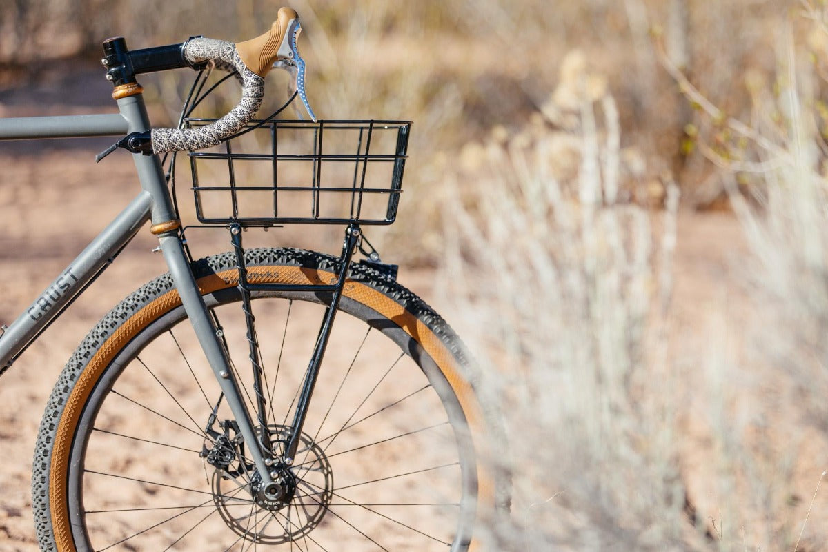 Panier vélo avant Pelago Stainless Steel - Cyclable